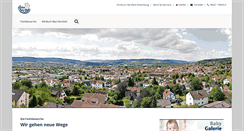 Desktop Screenshot of familienarche.klinikum-bad-hersfeld.de