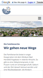 Mobile Screenshot of familienarche.klinikum-bad-hersfeld.de
