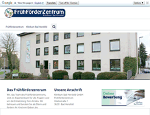 Tablet Screenshot of ffz.klinikum-bad-hersfeld.de